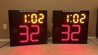 Image result for Daktronics NBA Shot Clock