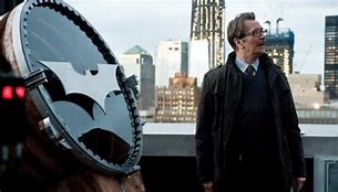 Image result for Commissioner Gordon Waiting for Batman