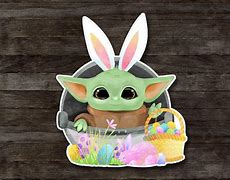 Image result for Baby Grogu Easter