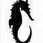 Image result for Silhouette of Tiny Seahorse