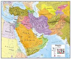 Image result for Free Map of the Middle East