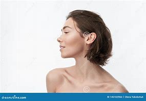 Image result for Woman Smile Side View