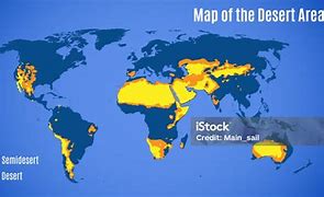 Image result for Deserts On World Map
