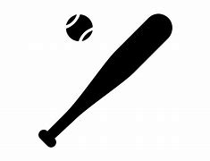 Image result for Baseball Ball Bat SVG