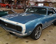 Image result for Picture of a White Stock 68 Camaro