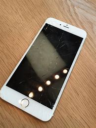 Image result for Broken iPhone 6 Silver