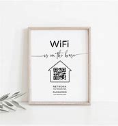 Image result for WiFi QR Wall Template