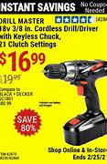 Image result for Harbor Freight Electric Drills Drill Master