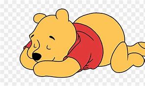 Image result for Pooh Bear Sleeping