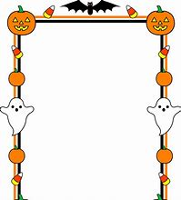 Image result for Halloween Bat Border Clip Art