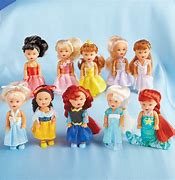 Image result for Disney Small Princess Dolls Set of 5 On Star Stands
