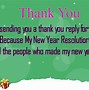 Image result for New Year Thank You Messag