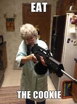 Image result for Gangster Grandma Meme