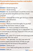 Image result for Funny Conversations Between Teacher and Student