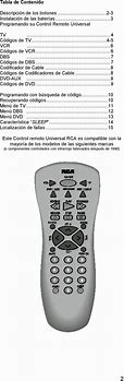 Image result for RCA 5 Device Universal Remote