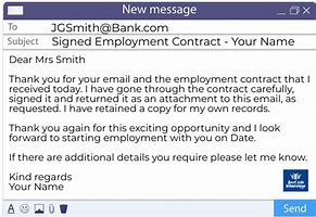 Image result for Contract Signing Email Template