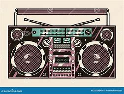 Image result for Boombox Retro Anime Color