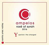 Image result for Ampelos Syrah Upsilon Rose Syrah
