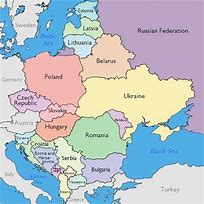 Image result for Eastern Europe Large Print Map