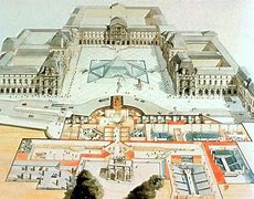 Image result for Louvre Blueprint