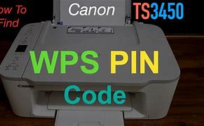 Image result for WPS On Canon Printer