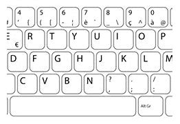 Image result for Transparent Keyboard Labels