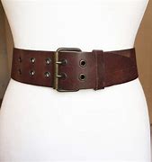 Image result for Old Brown Leather Belt