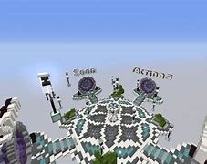 Image result for Futuristic Hub Minecraft