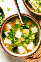 Image result for Japanese Food Miso Soup