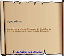 Image result for aguzadura