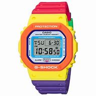 Image result for Casio Watches with Colored Bands