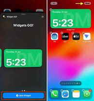 Image result for Time On iPhone Home Screen