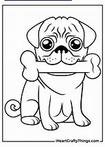 Image result for Free Pug Coloring Pages