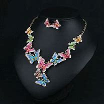 Image result for Butterfly Jewelry Set