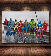 Image result for Superhero Wall Art