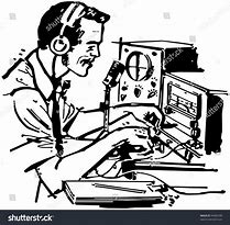 Image result for operators clip arts black and white