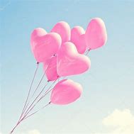 Image result for Balloons Pink Heart Large Sun