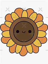 Image result for Kawaii Sunflower