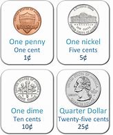 Image result for 1 Cent Coin Values