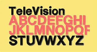 Image result for TV Static Font