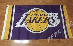 Image result for Lakers Flag