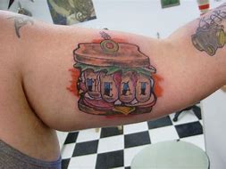 Image result for Knuckle Sandwich Tattoo