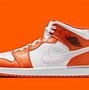 Image result for Orange Jordan's