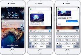 Image result for iPhone Lock Screen Notification