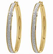 Image result for 14K Gold Hoop Earrings for Women
