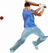Image result for Cricket Cartoon with Batter and Bowler