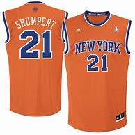 Image result for New York Knicks Orange Jersey