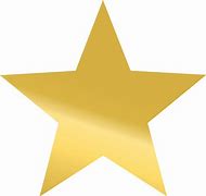 Image result for Gold Star Cut Out