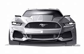 Image result for Ford Mustang Drawing Side View