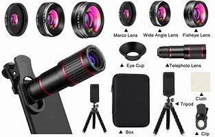 Image result for Phone Camera Lens Attachment